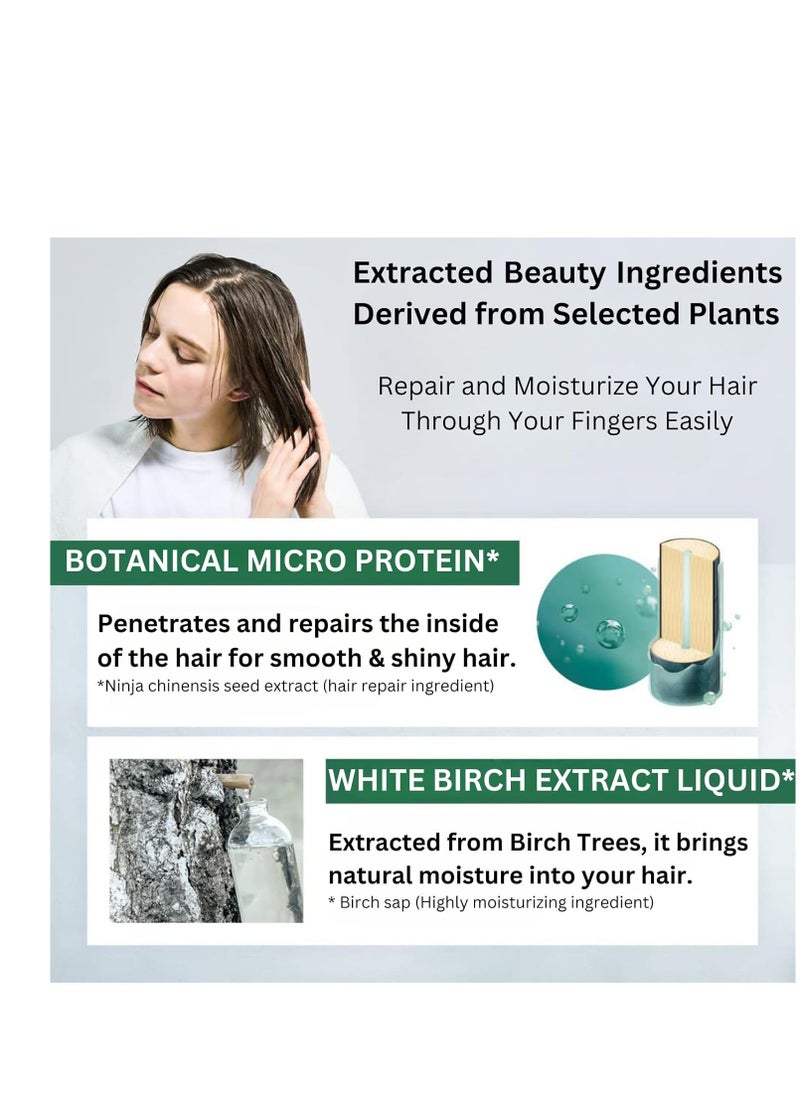 botanist - Botanist Japanese Organic & Natural Hair Oil for Tamed Glossy Hair, Nourishing Hair Care Oil with Pump, Botanical Hair Oil Serum with Essential to Moist the Hair, Apricot & Rose 80 mL/2.7 fl Oz - Image 1