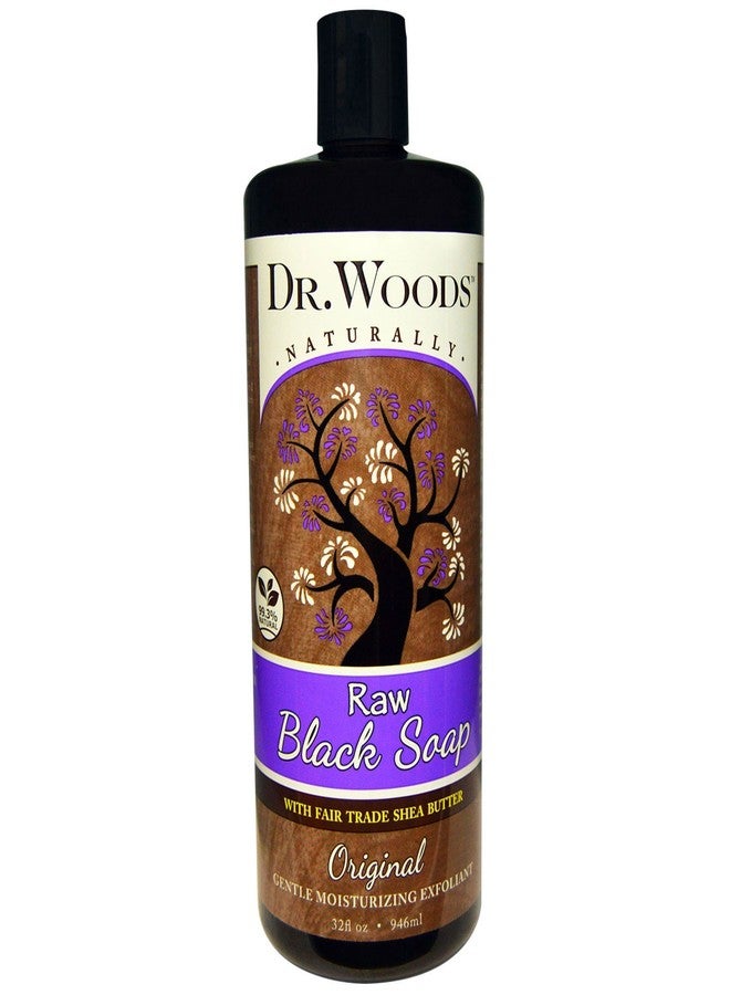 Dr. Woods Shea Vision Pure Black Soap with Organic Shea Butter, 32 Ounce (Packaging may vary) - Image 1