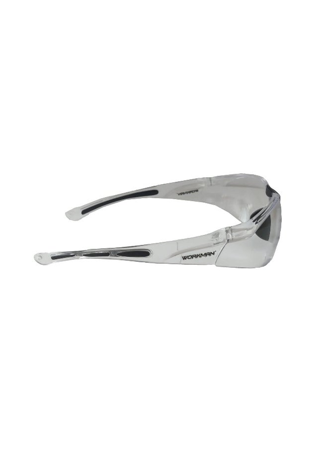 Workman - SG-71019C BRANT Safety Goggles – Durable Eye Protection for Industrial and Multipurpose Use, Cycling & Bike Riding Safety Glasses | Pack of 1 - Image 1