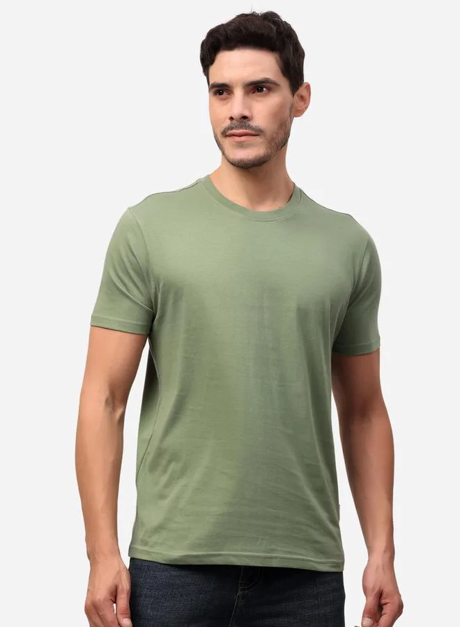 ستايلوكس Stylox Solid Short Sleeve Regular Fit T-Shirt