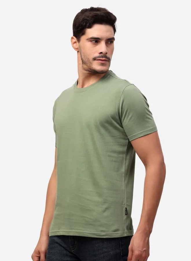 Stylox Stylox Solid Short Sleeve Regular Fit T-Shirt