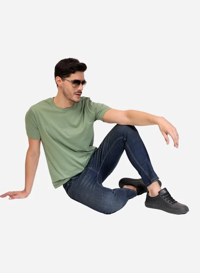 ستايلوكس تي شيرت ستايلوكس قصير الأكمام بقصة عادية