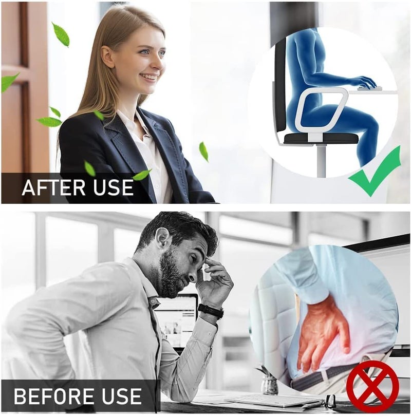 Sisliya Sisliya Footrest 6 Heights Adjustable NonSlip Footrest with Massage Rollers for OfficeHome Footrest Desk  - Image 4