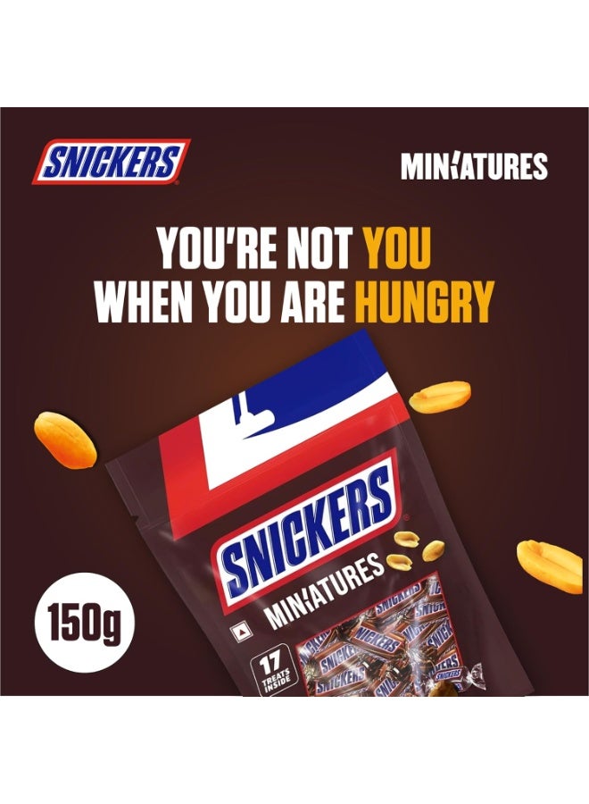 سنيكرز شارك الإشباع! كيس Snickers Miniatures - المذاق الغني في حجم مصغر - Image 2