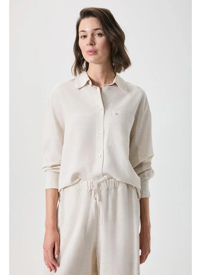 Penye Mood  Linen shirt set. for Women | Best Price UAE