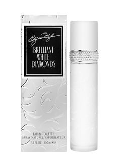 Elizabeth Taylor Elizabeth Taylor White Diamonds Brilliant Women's Eau de Toilette Spray, 3.3 Fl Oz, Pack of 1 