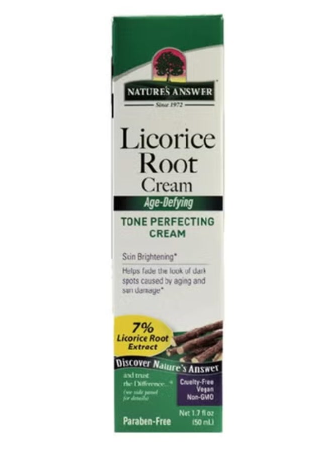 نايتشرز أنسر كريم جذر عرق السوس من ناتشرز انسر 50 مل - Image 2