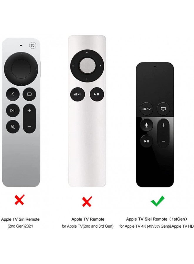 AKWOX Remote Case for Apple Tv 4th / 4K 5th Generation, Akwox Light Weight [Anti Slip] Shock Proof Silicone Remote Cover Case with Lanyard -not for New Apple 4k TV Series 6th Gen 2021 - Image 2