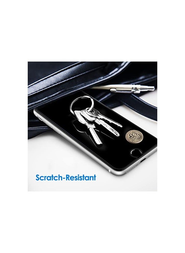 جي تيك واقي شاشة JETech مكون من 3 قطع لهاتف iPhone SE 3/2 (إصدار 2022/2020)، iPhone 8، iPhone 7، iPhone 6s وiPhone 6، طبقة من الزجاج المقوى، 4.7 بوصة - Image 4