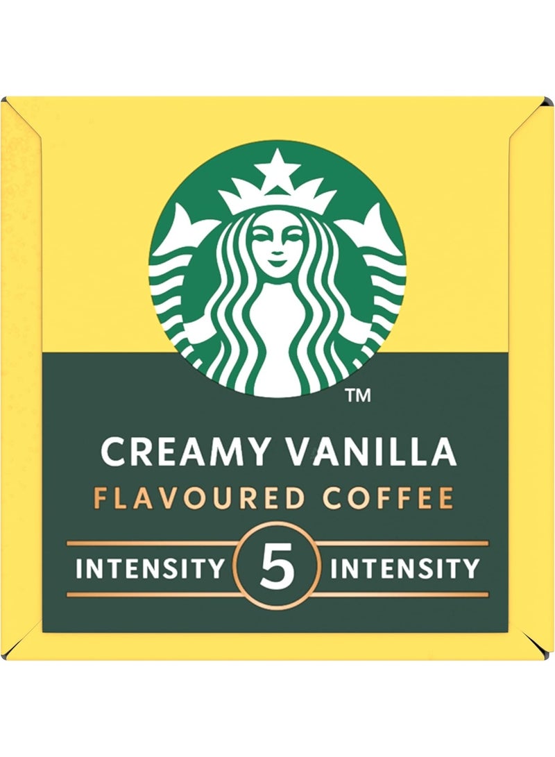 ستاربكس قهوة كريمية بنكهة الفانيليا، 10 كبسولات - Image 2