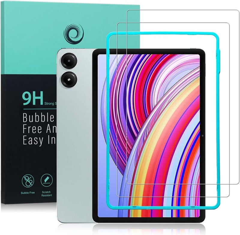 Ibywind For Xiaomi Redmi Pad Pro/Redmi Pad 2 Pro/Poco Pad/Poco Pad M1 Screen Protector,2 Pack 9H Hardness Tempered Glass,Easy to install,Ultra-Clear,Impact-Protection - Image 1