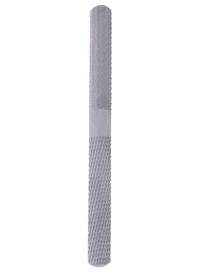 Chazcool 4 Way Wood Rasp File, 4 in 1 Steel Flat Rasp File Half Round Carpentry Woodworking Hand Tool for Carpentry Woodworking 8inch/200mm - Image 1