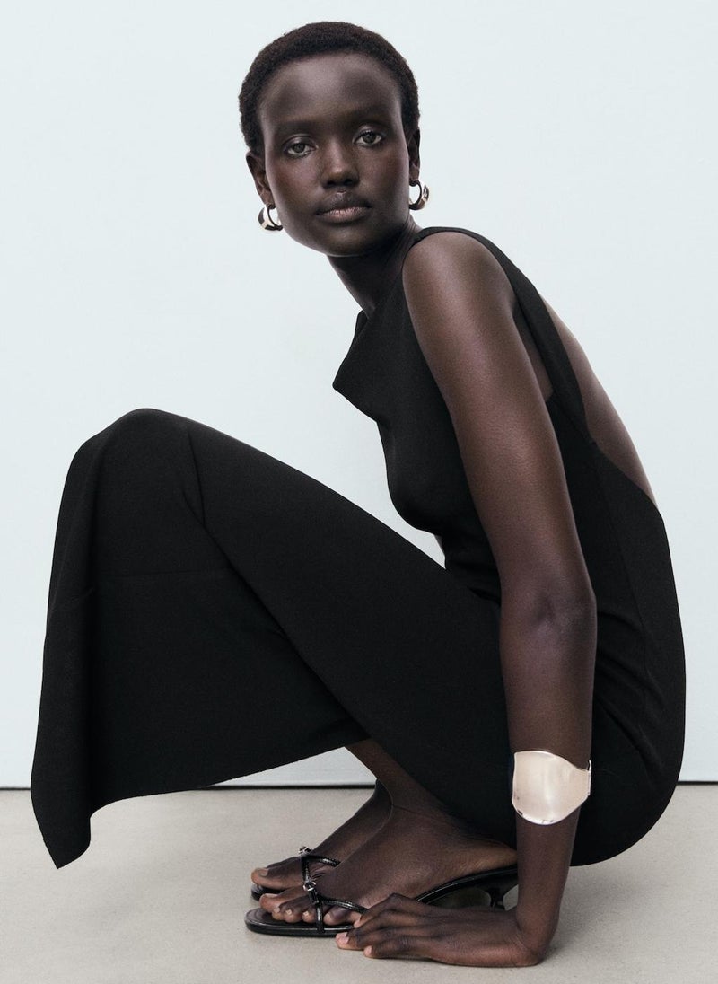 MANGO Sleeveless Midi Dress  - Image 5