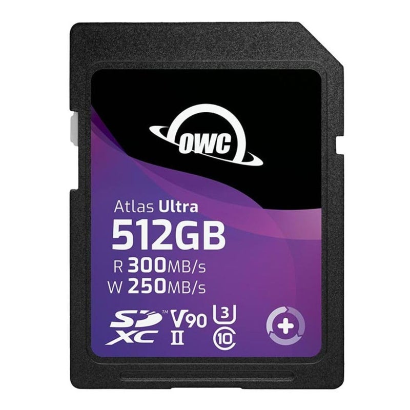 OWC Atlas Ultra 512GB SDXC UHS-II V90 Media Card - Image 4