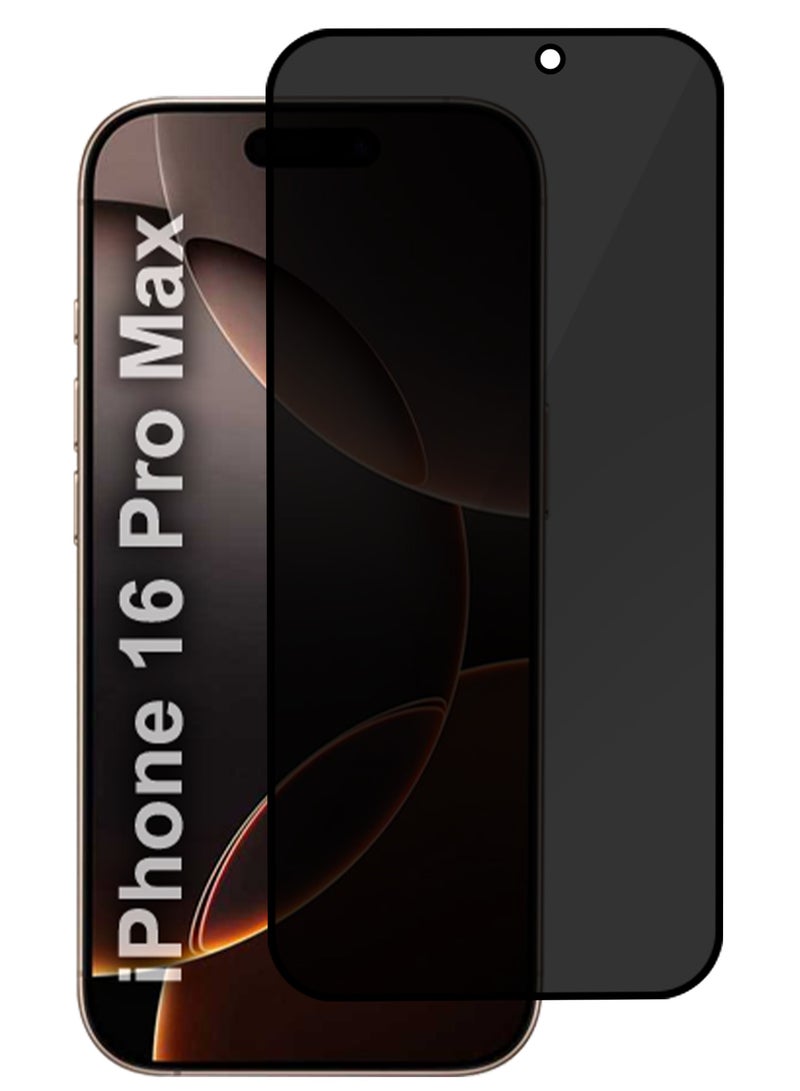 CATANES Privacy Screen Protector for iPhone 16 Pro Max – Magic Box Auto-Align, Full Glass, Anti-Spy, Case-Friendly - Image 2