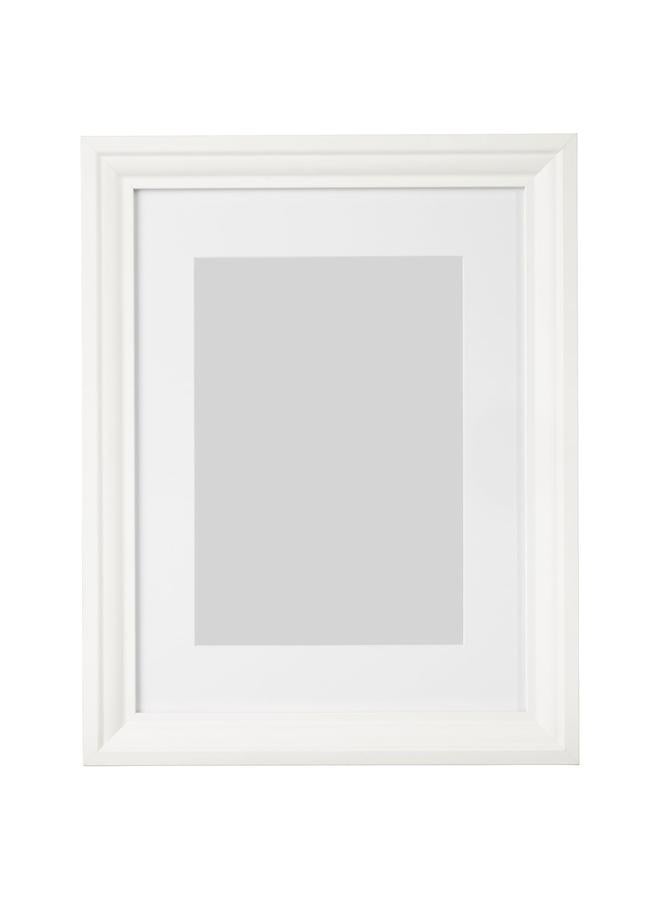 زبون إطار، أبيض، 30×40 سم - Image 1