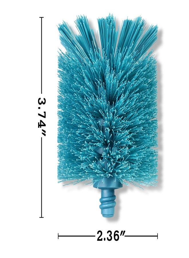 Purtribe 2-in-1 Bottle Brush Refills, Replacement Brush Heads, 3 Pack - Image 2
