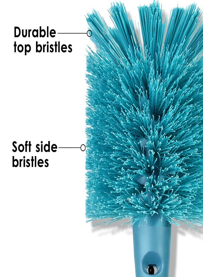 Purtribe 2-in-1 Bottle Brush Refills, Replacement Brush Heads, 3 Pack - Image 3