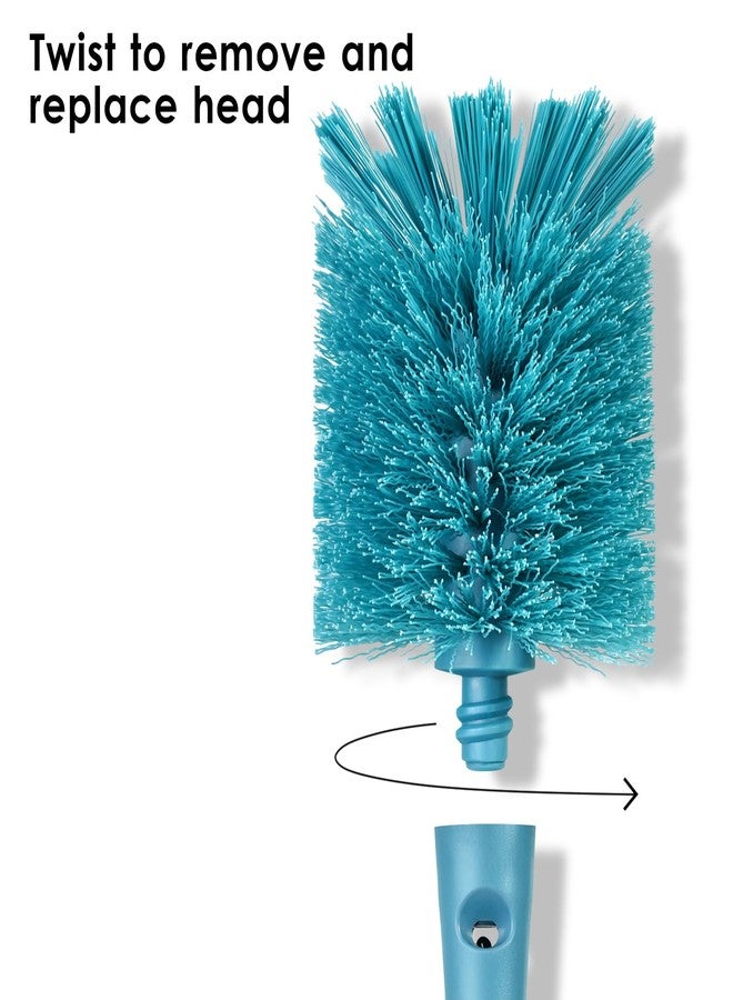 Purtribe 2-in-1 Bottle Brush Refills, Replacement Brush Heads, 3 Pack - Image 4