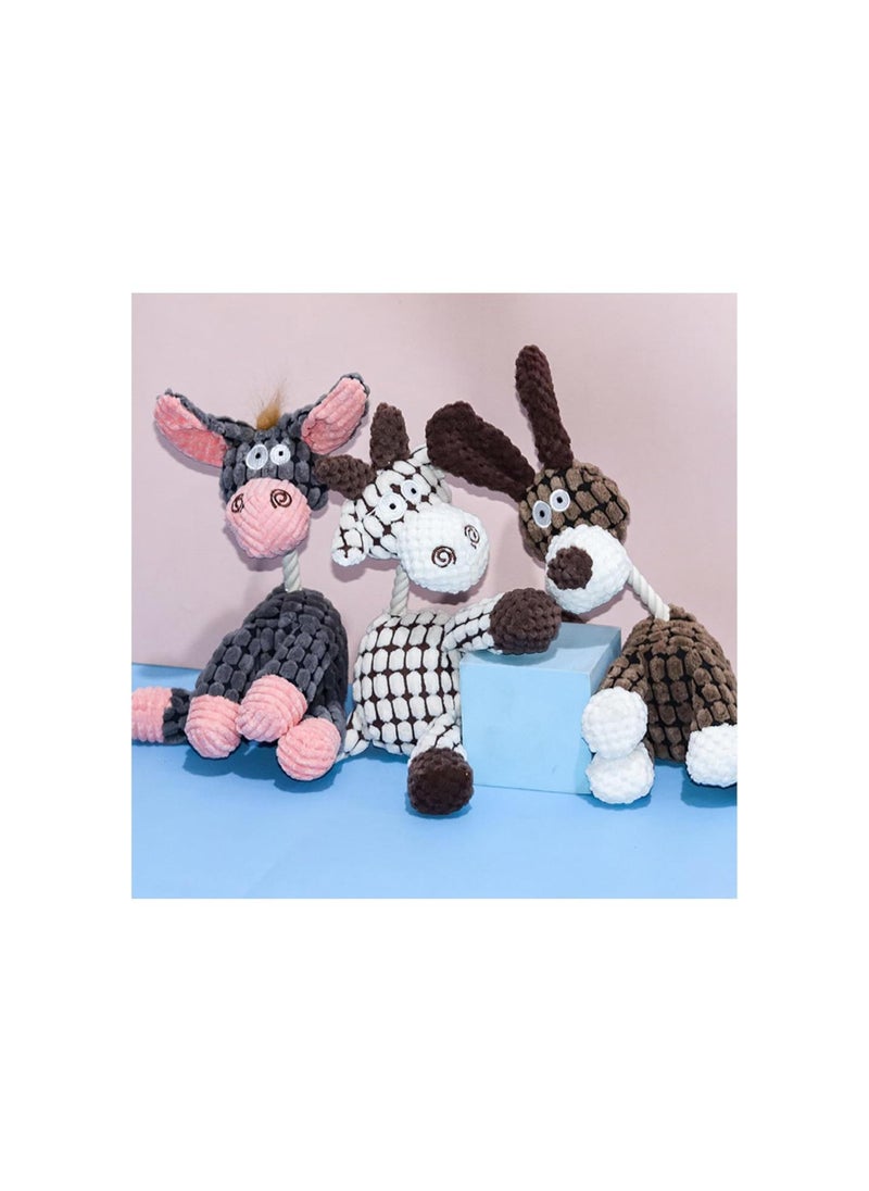 Generic - Robustplush - Immortal Squeaker Plush Toy for Aggressive Chewers, Antarcking Robust Plush Indestructible Toy, Indestructible Robust Dog Toy, Crinkle Squeaky Dog Toys, Durable Stuffed Animal (3Pcs) - Image 1