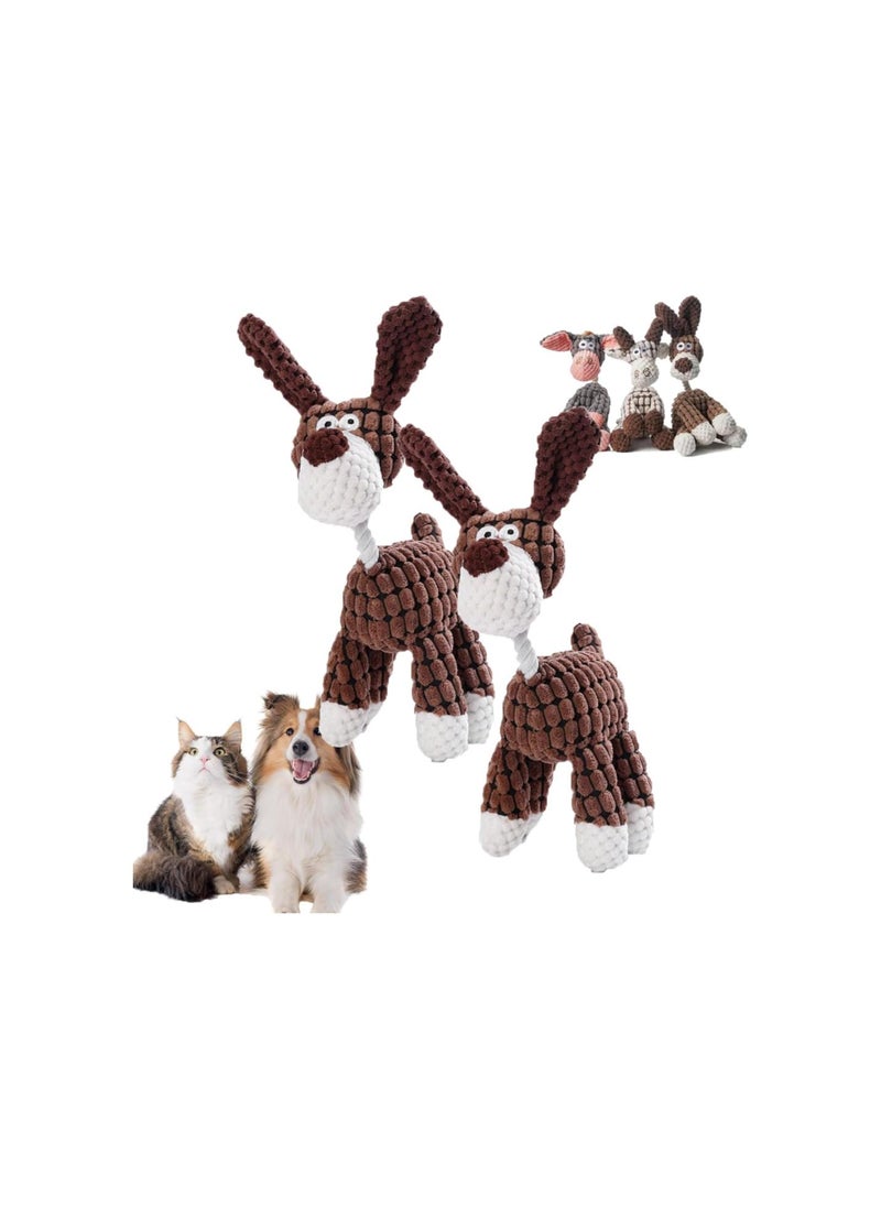 Generic - Robustplush - Immortal Squeaker Plush Toy for Aggressive Chewers, Antarcking Robust Plush Indestructible Toy, Indestructible Robust Dog Toy, Crinkle Squeaky Dog Toys, Durable Stuffed Animal (3Pcs) - Image 1