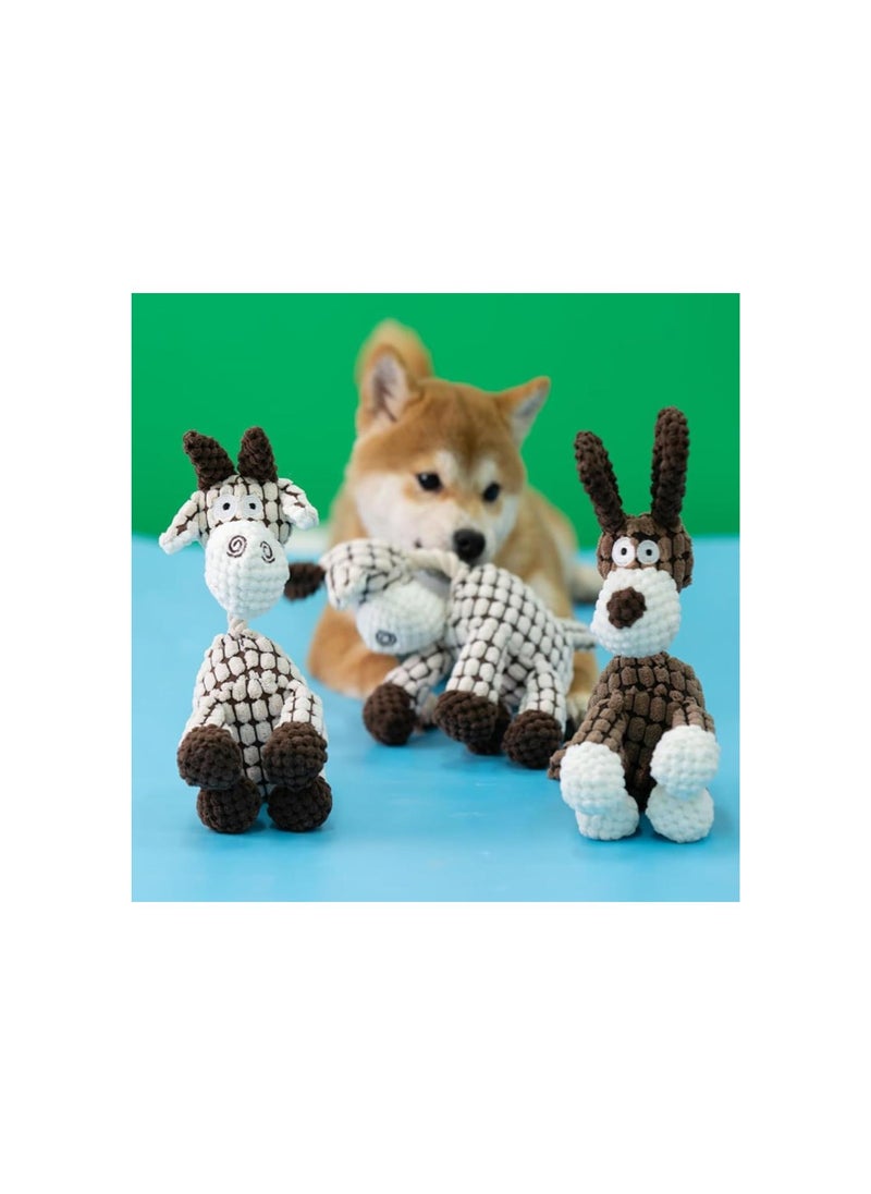 Generic - Robustplush - Immortal Squeaker Plush Toy for Aggressive Chewers, Antarcking Robust Plush Indestructible Toy, Indestructible Robust Dog Toy, Crinkle Squeaky Dog Toys, Durable Stuffed Animal (3Pcs) - Image 1