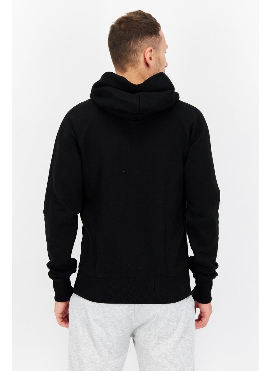 Bolzr Men Sportswear Fit Long Sleeves Training Sweatshirts, Black  - Image 4