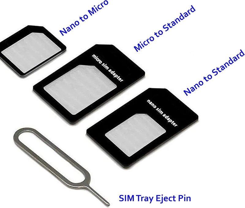 SaiTech IT New Nano and Micro Sim Adapter with Eject Pin Needle - 10 Pack - Image 2