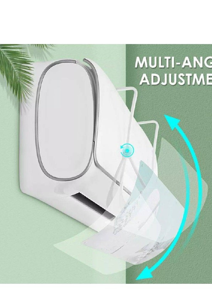 Generic - Retractable Air Diffuser for Home Air Conditioning, Double Sided Air Flow Deflector Cover for Air Conditioning - Image 1