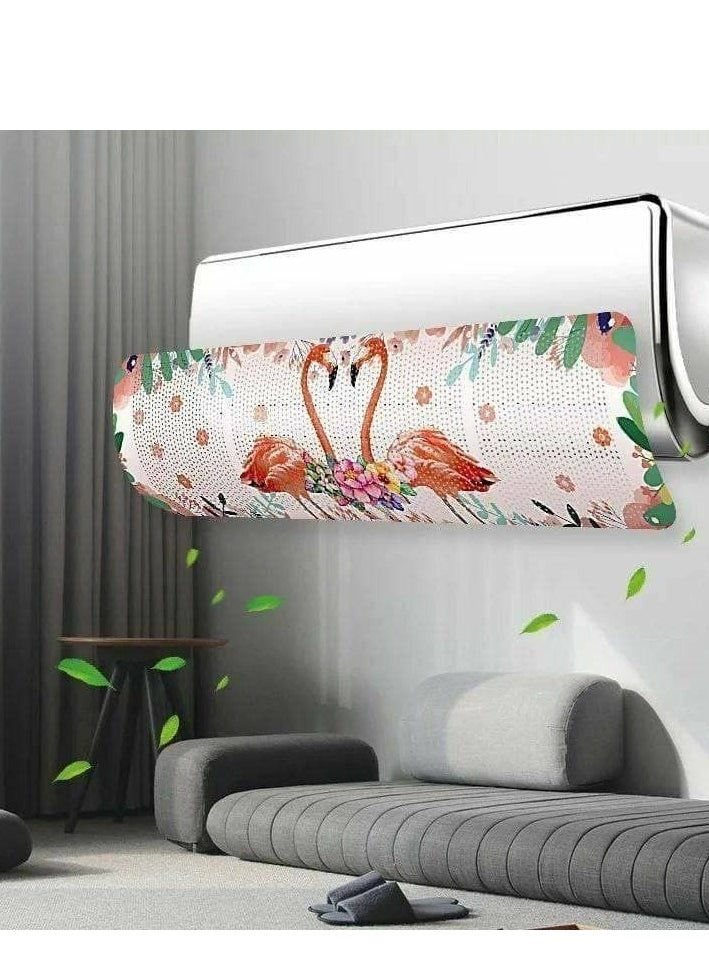 Generic Retractable Air Diffuser for Home Air Conditioning, Double Sided Air Flow Deflector Cover for Air Conditioning  - Image 2