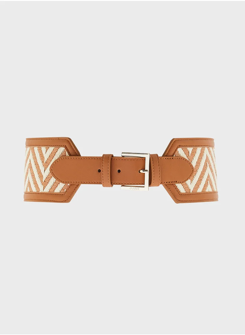 GUESS Noelle Allocated Hole Buckle Belts