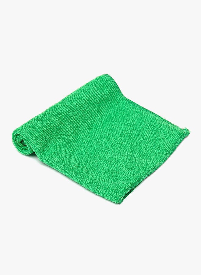 10-Piece Car Soft Microfiber Absorbent Wash Cleaning Polish Cloth Small 24 x 25 cm - Image 4