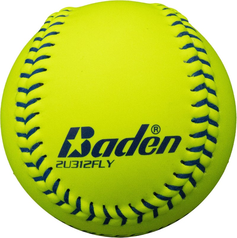 Baden USSSA Fastpitch Raised Seams Leather Game Softballs - Image 3