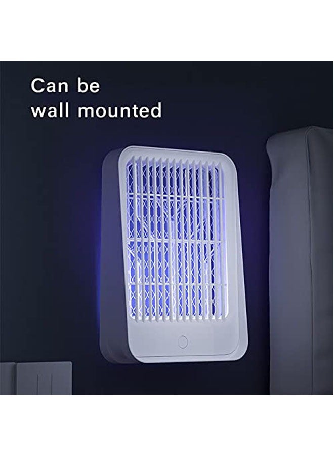 Portable Electric USB Killer Mosquito Light UV LED Light, Indoor Outdoor Wall Mounted No Noise No Radiation (White) - Image 5