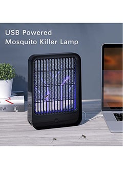 Generic Portable Electric USB Killer Mosquito Light UV LED Light, Indoor Outdoor Wall Mounted No Noise No Radiation (White)  - Image 4