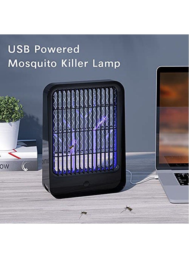 Portable Electric USB Killer Mosquito Light UV LED Light, Indoor Outdoor Wall Mounted No Noise No Radiation (White) - Image 4