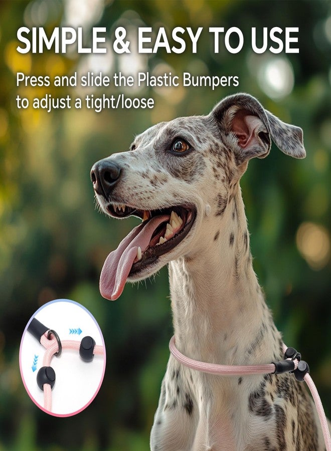 كيوكيو بيتس طوق كلاب قابل للتعديل من QQPETS، طوق خصر بدون استخدام اليدين للمشي مع الكلاب، طوق تدريب عاكس مع دوران 360 درجة مضاد للتشابك، طول من 4 إلى 7 أقدام لجميع السلالات - Image 3