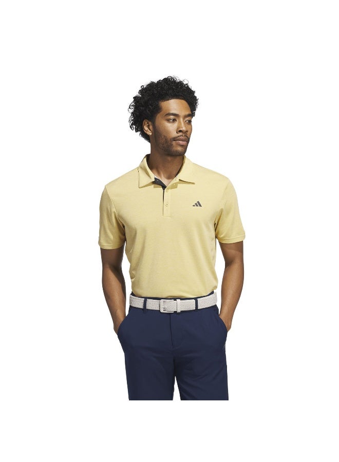 Adidas Adidas Drive Polo Htr Beige Golf Polo Shirts For Men S  - Image 3