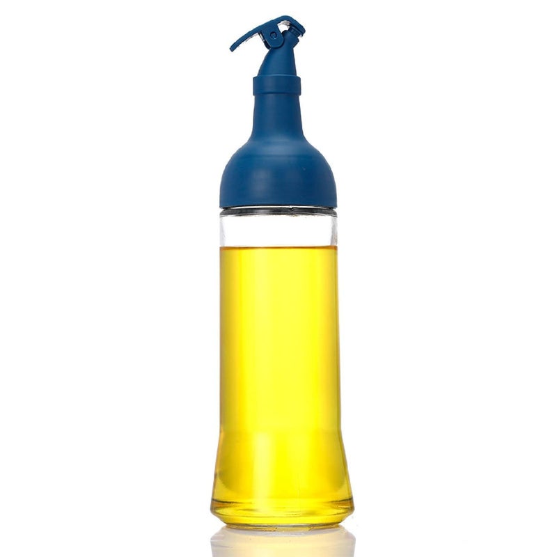 RAGYULA Glass Oil Dispenser Bottle For CookingOil Bottle Vinegar BottleOil CarafeLeakProof Vinegar Cruet Soy Sauce 500 ml Pack of 1 - Image 1