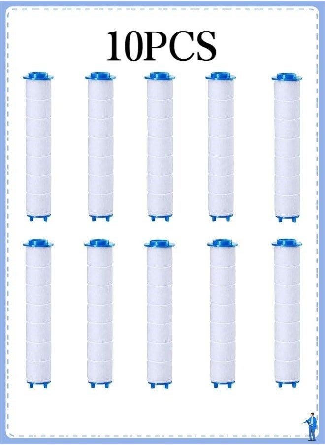 In Air - Set of 10 PP Cotton Filter, High Pressure Handheld Shower Head PP-Cotton Filter Cartridge (for Replacement) - Image 1