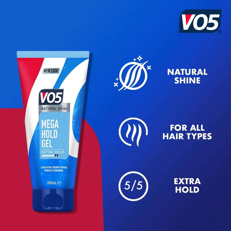 Alberto VO5 VO5 Mega Hold Styling Gel (200ml) - Image 2