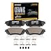 HYFTJYZ Ceramic Rear Brake Pads Set Compatible with 20162022 Lexus RX35020192022 RX350L20162022 RX450h20182022 RX450hL All Models D1879 - Image 2