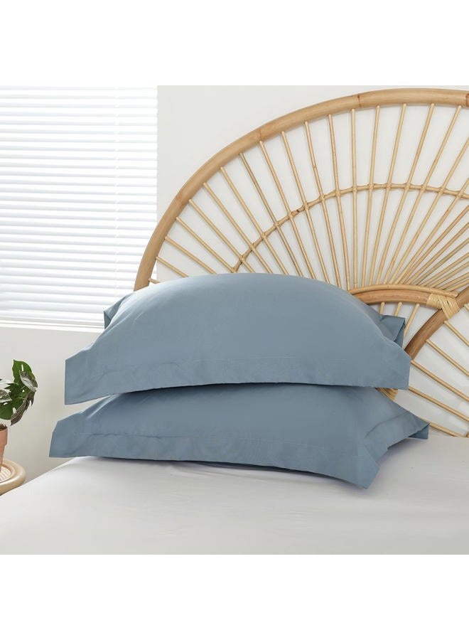 weigelia Dusty Blue Comforter Set 7 Pieces Queen Comforter Set Soft Lightweight Comforters Queen Size Bedding Set with Sheets for All Season - Image 4