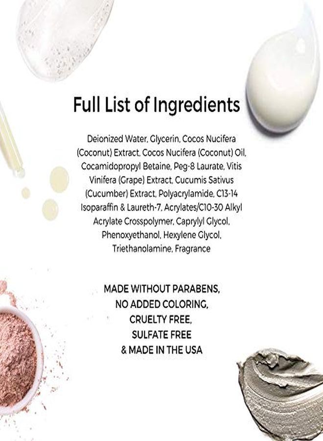 GEORGETTE KLINGER Eansing Milk Sulfate Free For All Skin Types By Georgette Klinger Skin Care Men & Women Daily Face Cleanser - Image 3