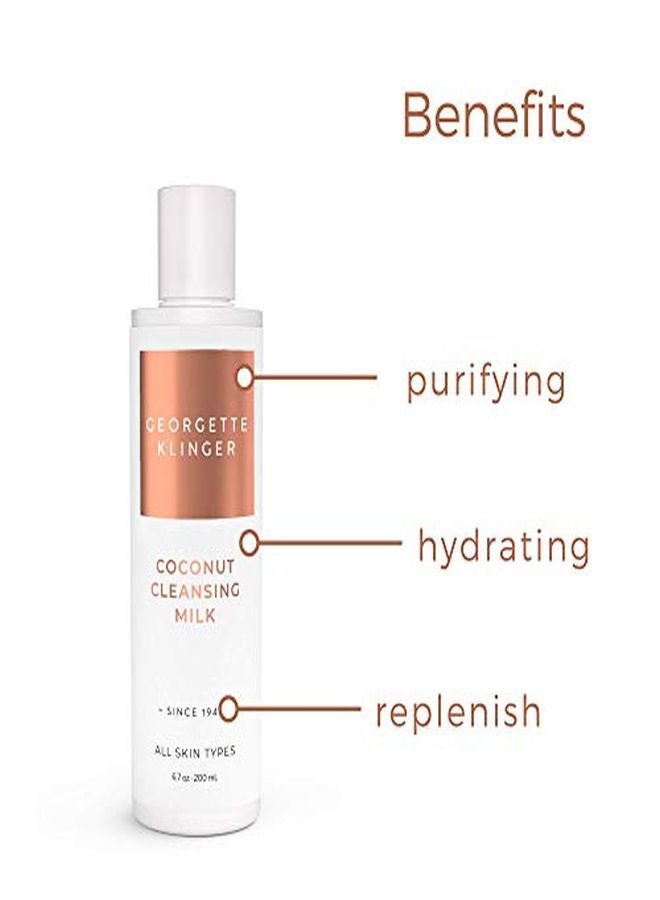 GEORGETTE KLINGER Eansing Milk Sulfate Free For All Skin Types By Georgette Klinger Skin Care Men & Women Daily Face Cleanser - Image 5