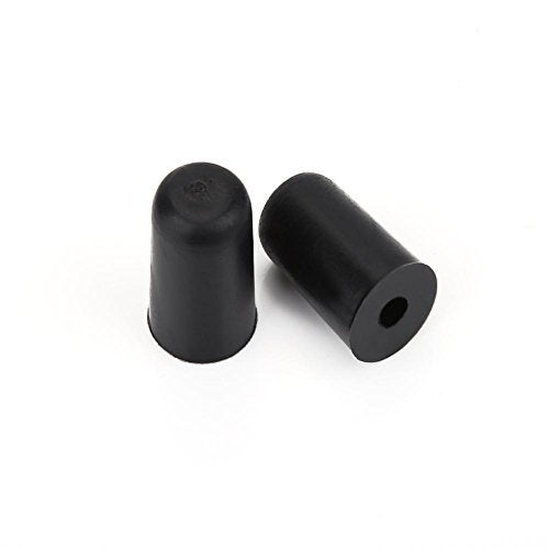 VGEBY 4Pcs Rubber Tip for Cello Endpin, Anti-slip End Pin Cover Protector Portable Cello Rubber Endpin Tip Protector Violin Accessories Black - Image 2