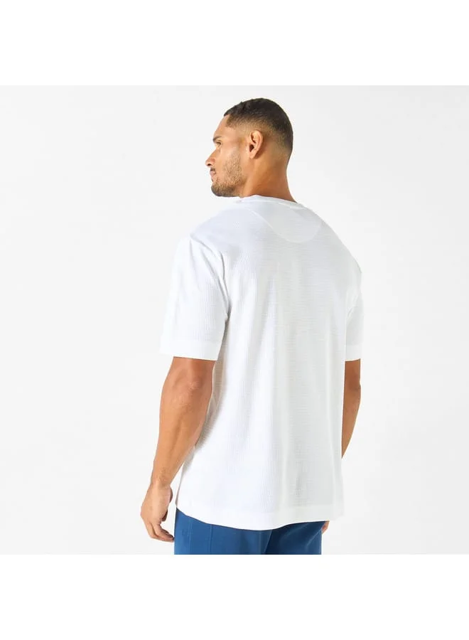 Iconic Iconic Textured Oversized T-shirt