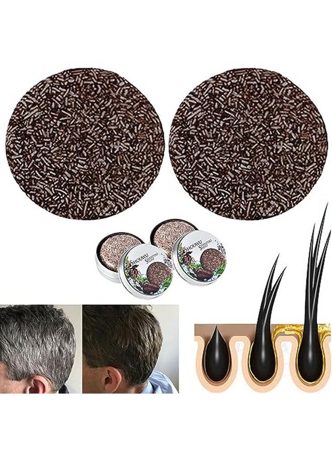CROOT - Root 2 Pcs Mane Gray Reverse Bar Hira Darkening Shampoo Bar Hira Shouwu Darkening Shampoo Bar Darkening Shampoo Bar For Gray Hair Damaged Hair (Shouwu) - Image 1