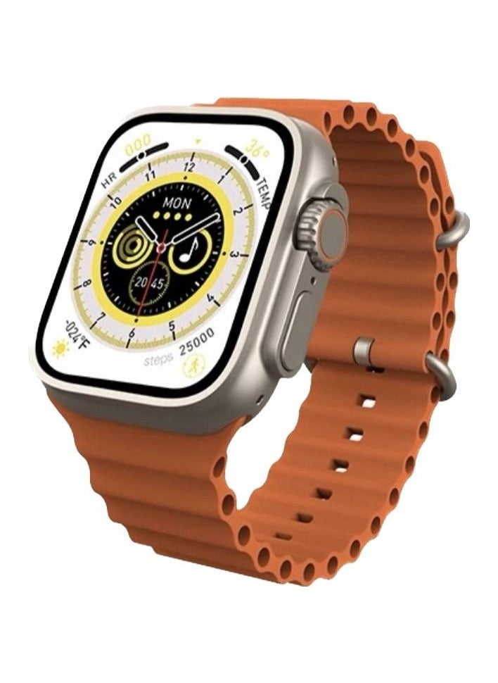 W&O - Series 8 X8 Ultra Smart watch with NFC and Wireless Charging - Image 1