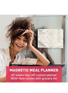 BEOLA Set of  2 Lunch Boxes for Kids Adults, Lunch Bento with Magnetic Meal Planner, Magic Sky  - Image 4